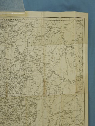 Carte itineraire de l'Empire francais et du royaume d'Italie.