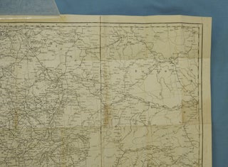 Carte itineraire de l'Empire francais et du royaume d'Italie.