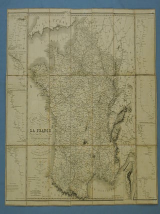 Carte Routiere de La France a l'Usage des Voyageurs. Indiquant exactement. Les differentes...