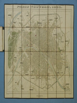 PARIS NOUVEAU, 1855 [Map - carte].