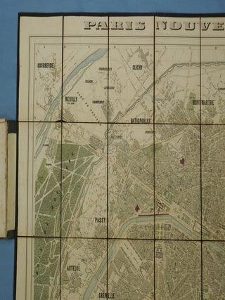 PARIS NOUVEAU, 1855 [Map - carte].