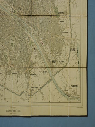 PARIS NOUVEAU, 1855 [Map - carte].