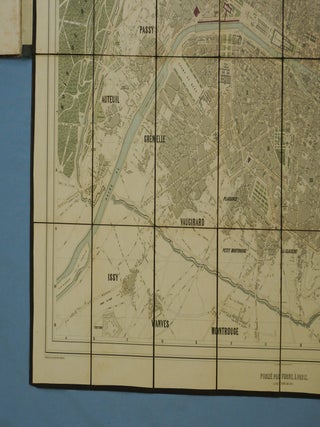 PARIS NOUVEAU, 1855 [Map - carte].