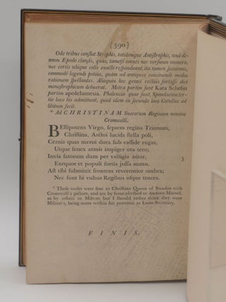 PARADISE LOST. A Poem in Twelve Books. [with] PARADISE REGAIN'D. A Poem in Four Books. To which is added Samson AGonistes: and Poems upon Several Occasions. The Author John Milton. From the Text of Thomas Newton. Two volume set.