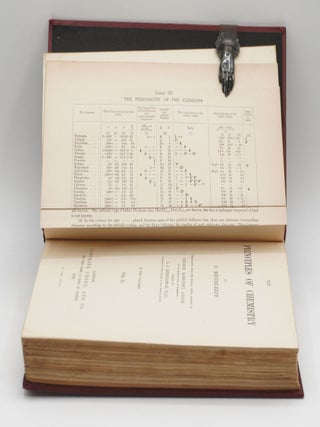 THE PRINCIPLES OF CHEMISTRY. Two volume set. First edition in English.