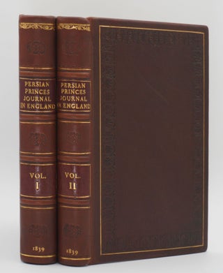 Item #020580 JOURNAL OF A RESIDENCE IN ENGLAND, AND OF A JOURNEY FROM AND TO SYRIA, of Their...