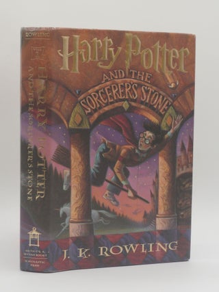 Item #020584 HARRY POTTER AND THE SORCERER'S STONE. Signed by J.K. Rowling. J. K Rowling