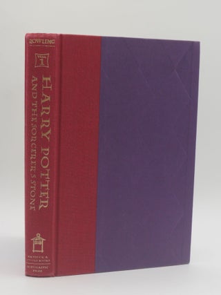 HARRY POTTER AND THE SORCERER'S STONE. Signed by J.K. Rowling.