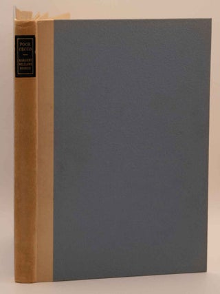 POOR CECCO. Limited edition signed by Margery Williams Bianco