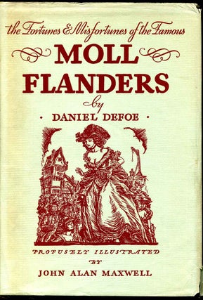 Item #1201baB Fortunes and misfortunes of the famous Moll Flanders, The. With illustrations by...