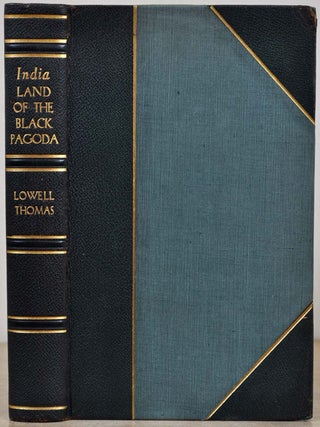 Item #2209baY3 INDIA: Land of the Black Pagoda. Illustrated with photographs taken by H. A. Chase...