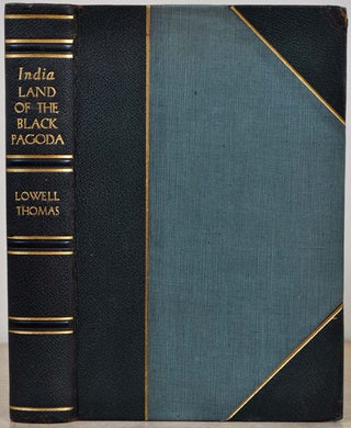Item #2209baY3 INDIA: Land of the Black Pagoda. Illustrated with photographs taken by H. A. Chase...