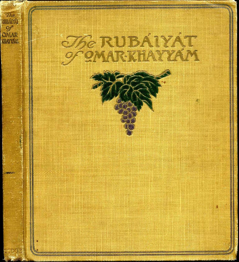 Item #2655baM Rubaiyat of Omar Khayyam, The. Translated into English verse by Edward Fitzgerald. Omar Khayyam.