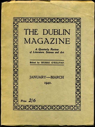 Item #3158baB Notes on the bibliography of W. B. Yeats. II.--A handlist, 1922-1939, to complete...