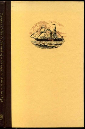 Item #3432baF Thomas Cather's journal of voyage to America in 1836. Thomas Cather