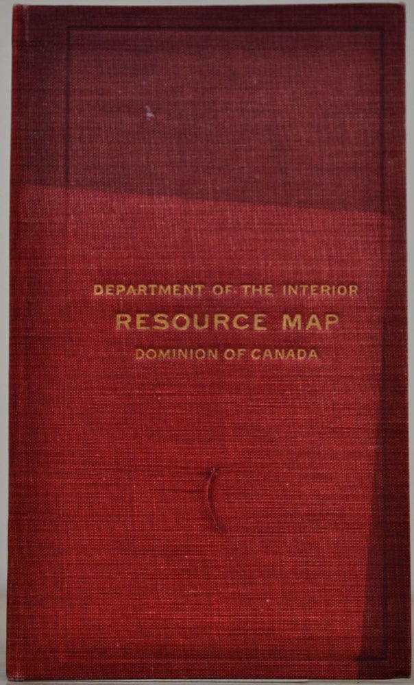 Item #4250ba Resource Map of the Dominion of Canada. Canada. Dept. of Interior.
