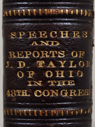 Item #6611baA Reorganization of the legislative power of Utah territory. Mr. Joseph D. Taylor,...