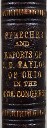 Item #6611baA Reorganization of the legislative power of Utah territory. Mr. Joseph D. Taylor,...