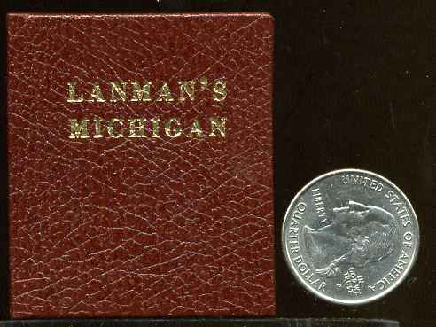 Item #6652baDZ1 MEMORIES OF MICHIGAN. Signed by the printer William Miles. Charles Lanman.