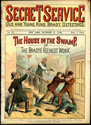 Item #6864ba The House In The Swamp; or the Bradys' Keenest Work. New York Detective