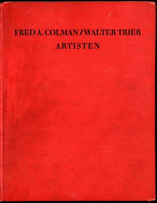 Item #7224baO Artisten. Mit farbigen Tafelin und Abbildungen. Fred A. Colman, Walter Trier