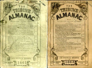 Item #7230baO Tribune Almanac and Political Register, The. Unknown