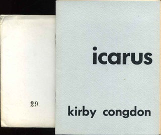 Item #7370ba ICARUS. A. Kirby Congdon