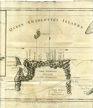 Item #7549ba Queen Charlotte's Islands. [MAP]. Alexander Hogg