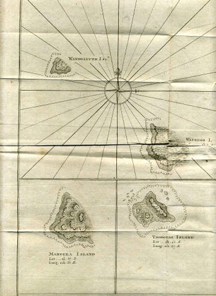 Item #7552ba Wanooaette Isl., Wateeoo Is.; Mangeea Island; Toobouai Island. [MAP]. Alexander Hogg