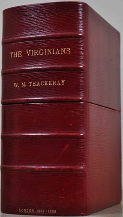 Item #8496baZ2 THE VIRGINIANS. A tale of the last century. 24 monthly issues (parts). William...