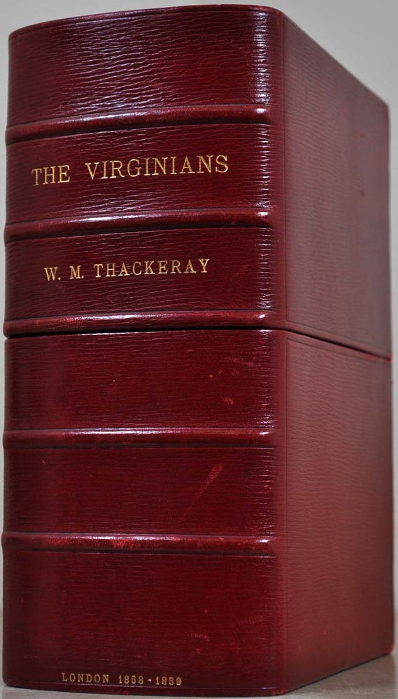 Item #8496baZ2 THE VIRGINIANS. A tale of the last century. 24 monthly issues (parts). William Makepeace Thackeray.