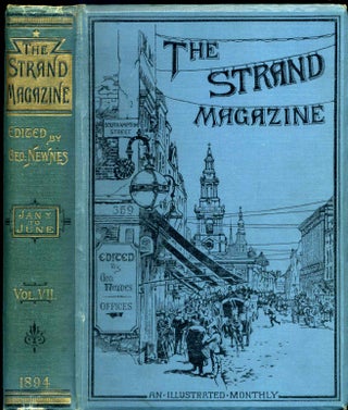 Item #8534baW STRAND MAGAZINE. Vol. VII. January to June 1894. Signatures of Charles Dickens...