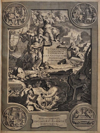 Item #8883baX3 Antiquitates sacrae & civiles romanorum explicatae, sive, commentarii historici,...