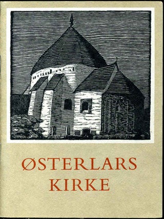 Item #8943baX1 Sct. Laurentius kirke, kortfattet gennemgang af Osterlars Rundkirke. Carl...