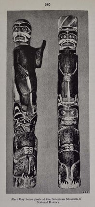 Totem poles: Totem poles according to crests and topics [vol. 1]; Totem poles: Totem poses according to location [vol. 2].