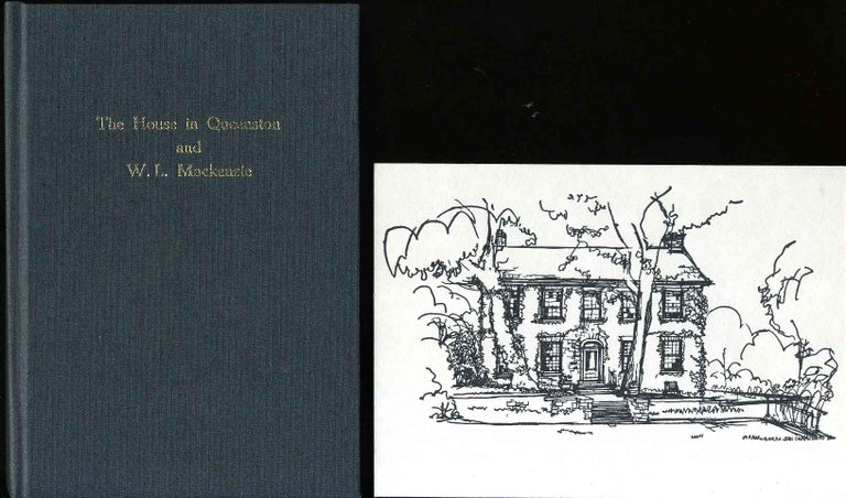 Item #9061baX2 The house in Queenston and W. L. Mackenzie: a tale of reform.