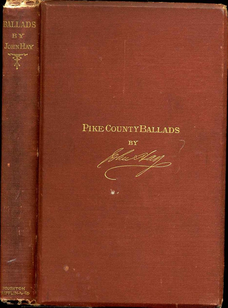 Item #9079baY1 Pike County ballads and other pieces. Twenty-first edition. John Hay.