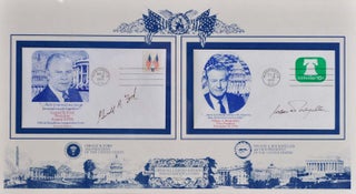 Item #a3662bap First Day Covers. Signed by Gerald R. Ford while President and Nelson A....